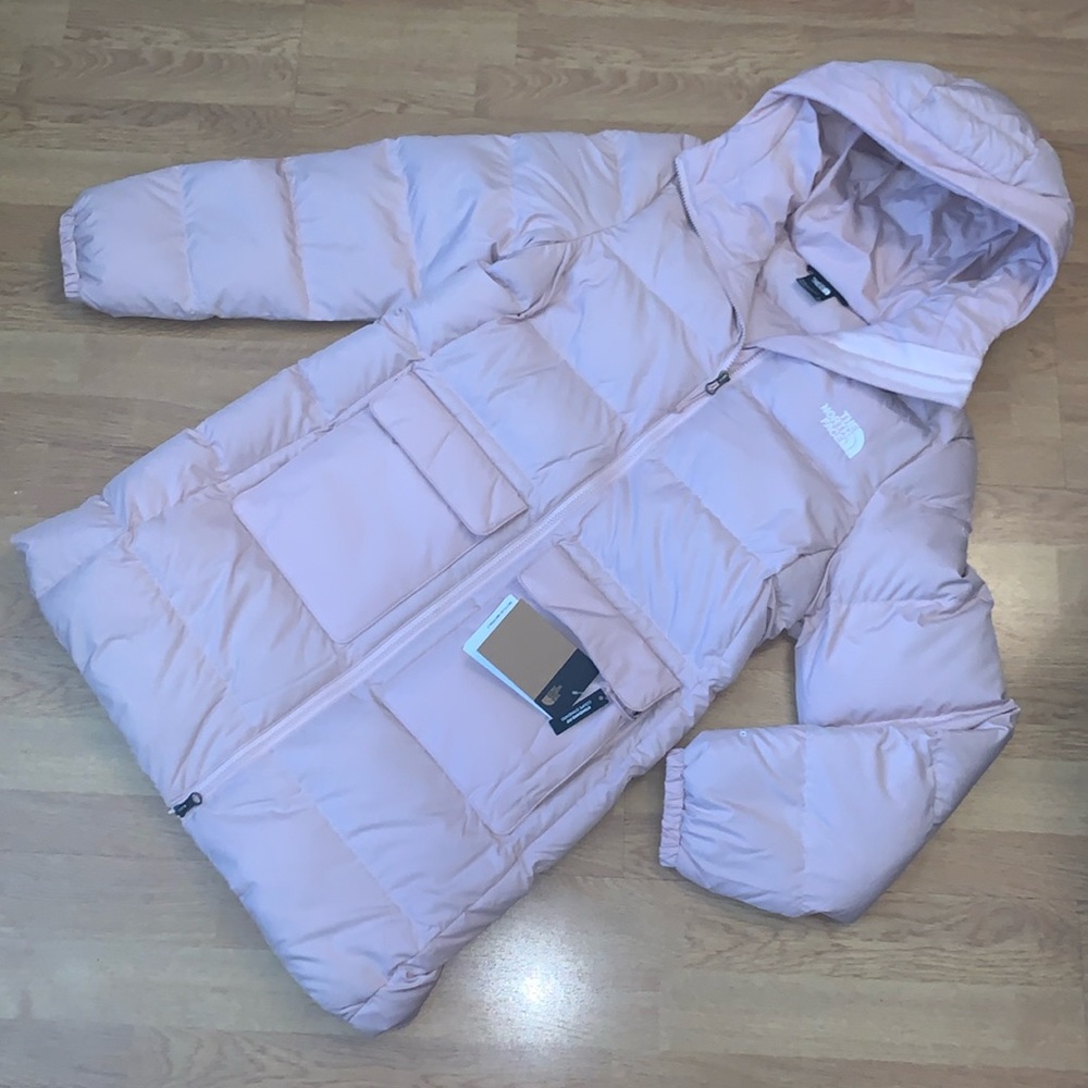 NWT The North Face Gotham Parka, Pink, Medium - Picture 7 of 14